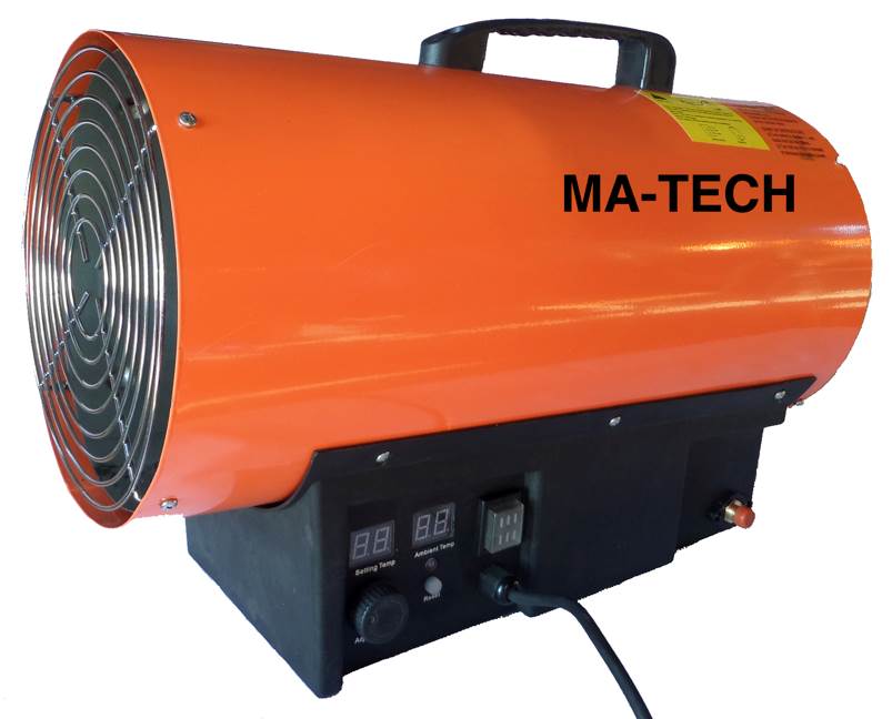 Plynové topidlo Ma-tech 15 kW s termostatem
